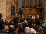 COLLEGIUM CHORO MUSICI RIGA, CORELLI BAROKKORKESTER ja dirigent MĀRIS KUPČS. COLLEGIUM CHORO MUSICI RIGA, CORELLI BAROKKORKESTER ja dirigent MĀRIS KUPČS.